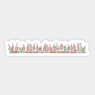 Santa's Helpers Sticker